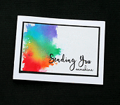 Sending You Sunshine - Handcrafted (blank) Card - dr19-0028